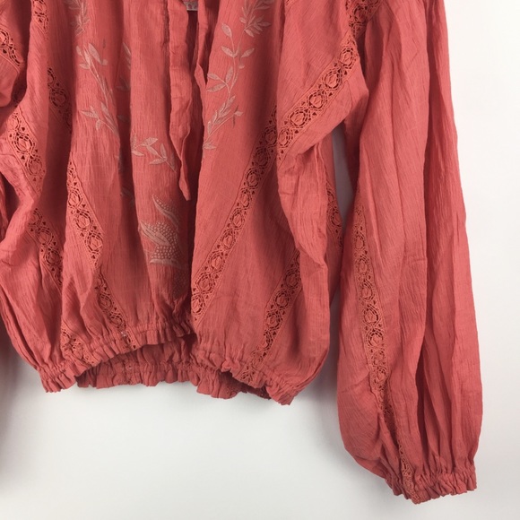 Free People Maria Maria Lace Blouse - Picture 6 of 8